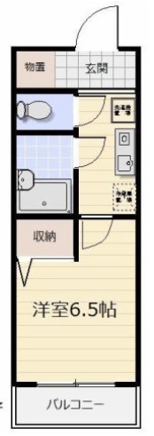 プレリュード津之江 間取り