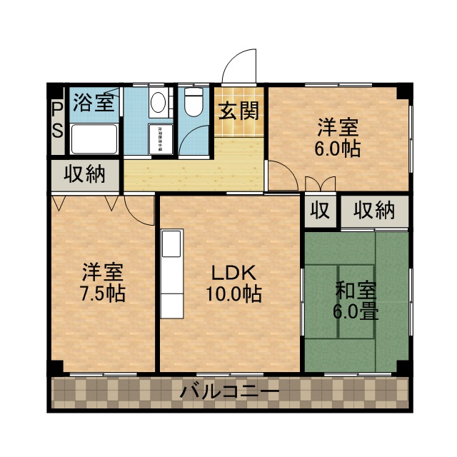 グランデ生野 間取り
