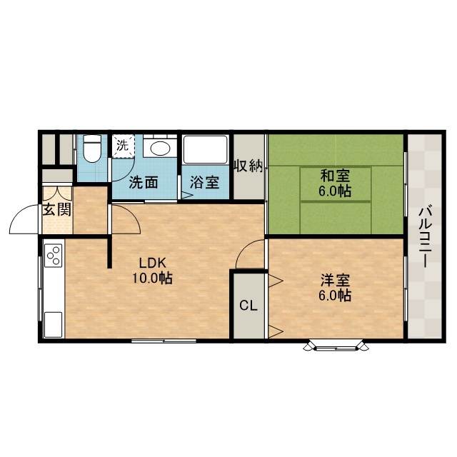 城南パレス 間取り