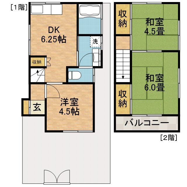 丘の上の陽だまり 間取り