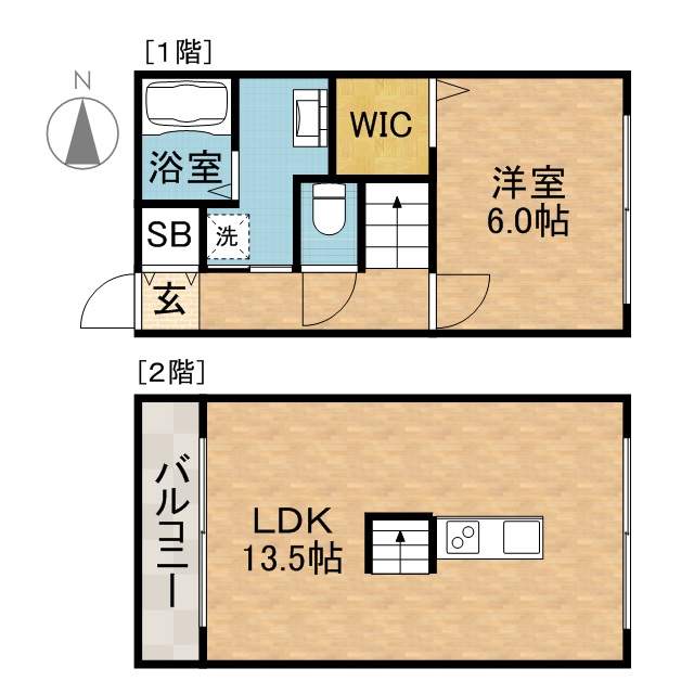 レジデンシャルＰＲＯＳⅠ 間取り