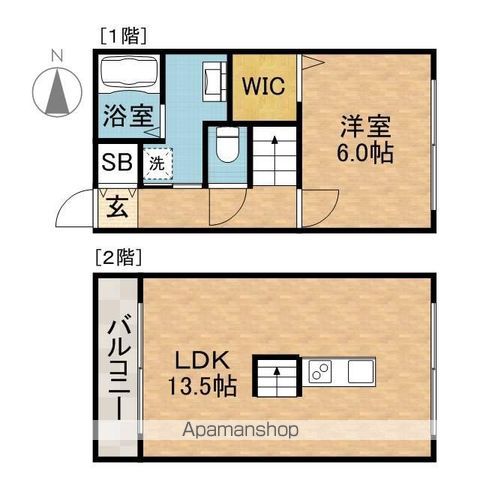 レジデンシャルＰＲＯＳⅠ 間取り