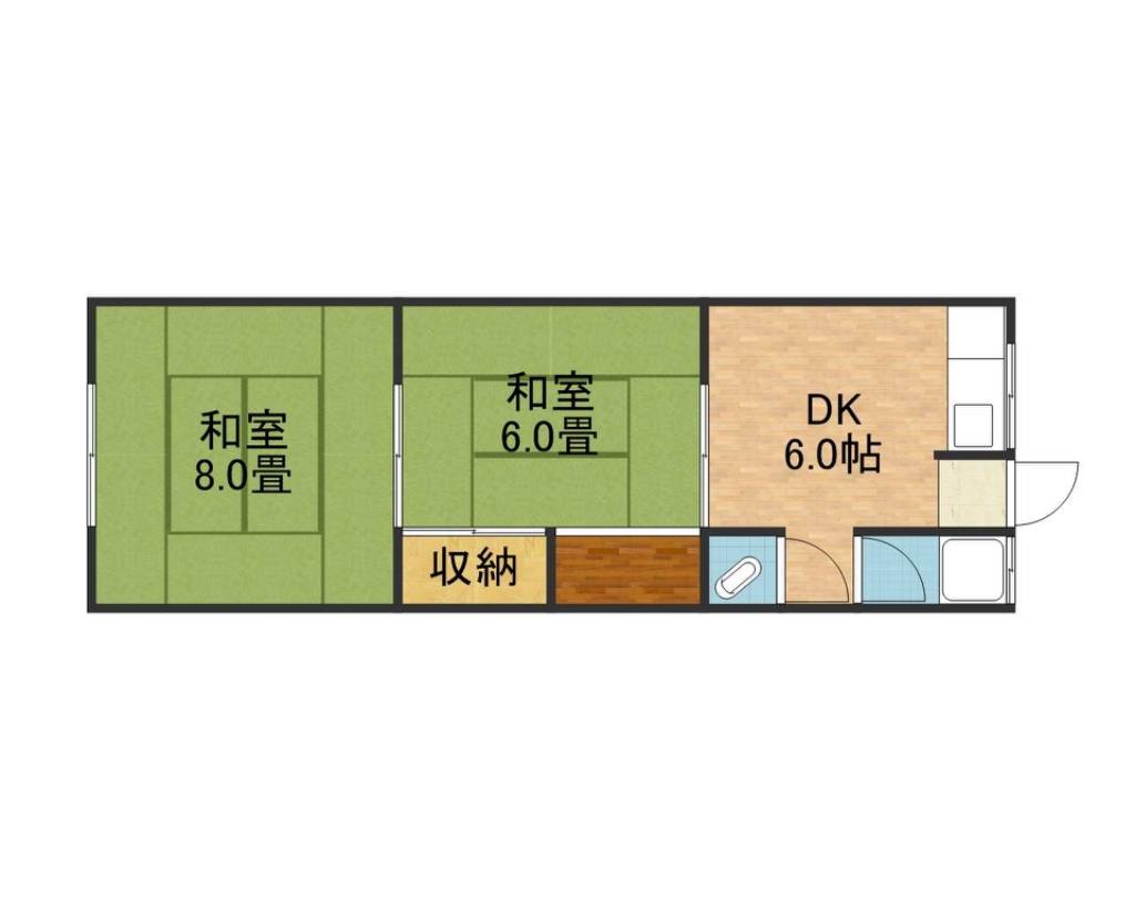 栄町ハイツ 間取り