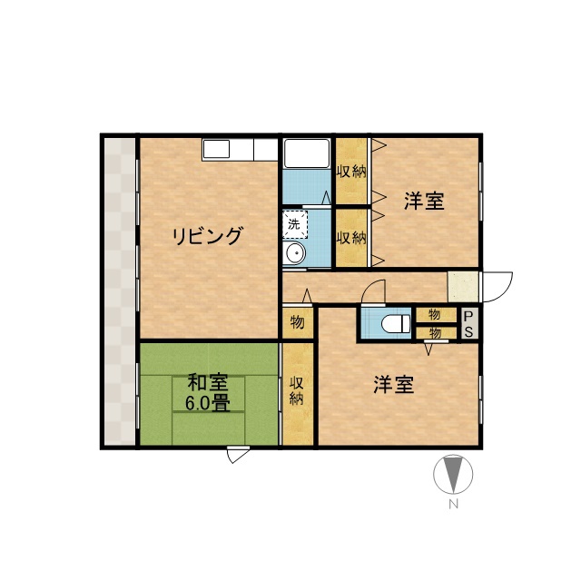 フレーバーフラッツ 間取り