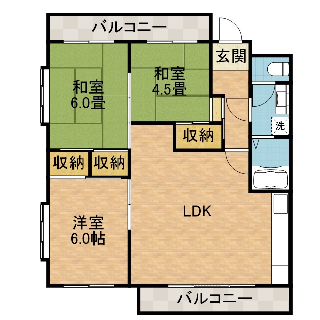 第二石田マンション 間取り