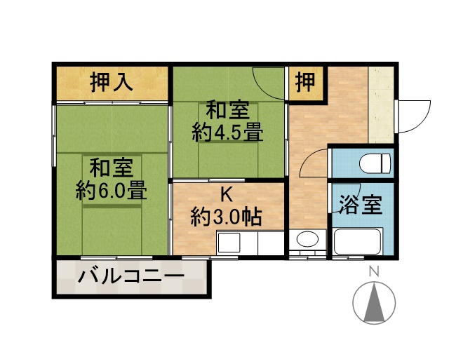 レジデンス摂津 間取り