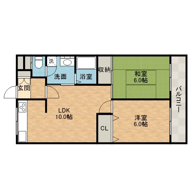 城南パレス 間取り