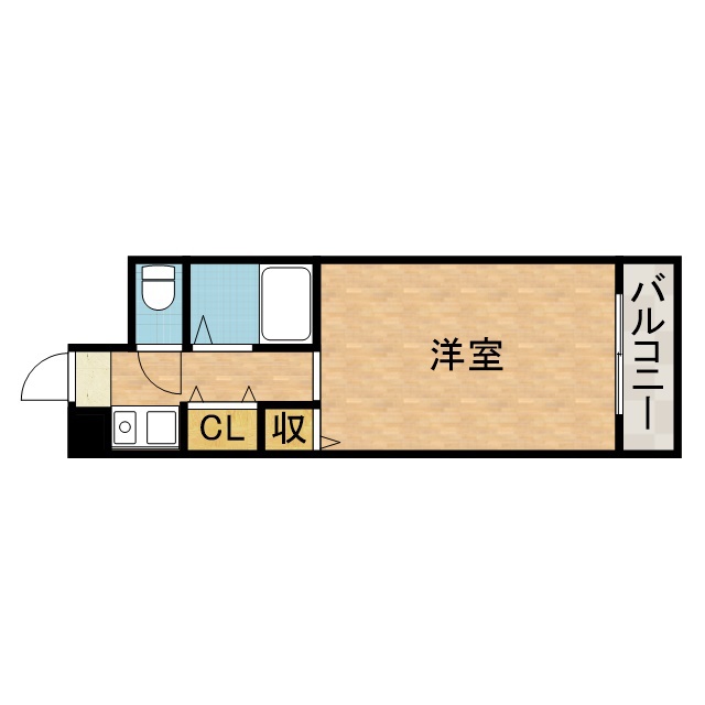アプレシオ西冠Ⅱ 間取り