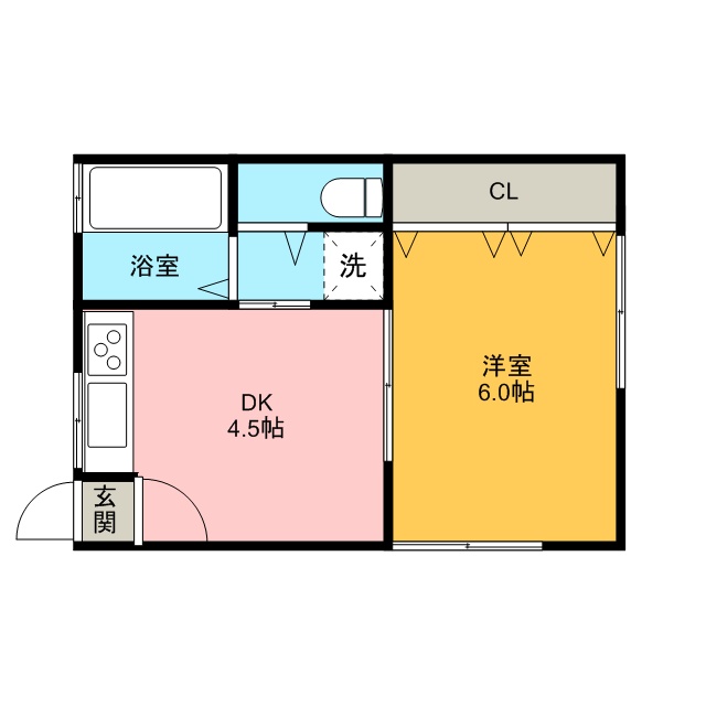 Ｒｅｎｏｖａｔｉｏｎ　Ｍｉｕｒａ（リノベーションミウラ） 間取り