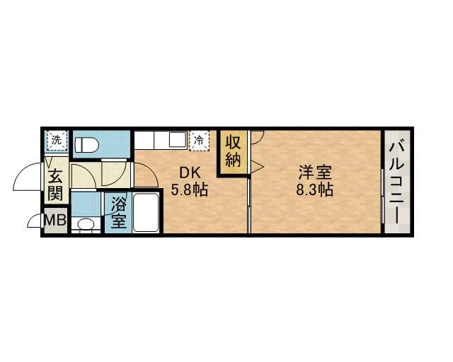 ベル・プレアリー高槻Ⅱ番館 間取り