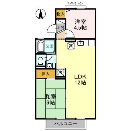 グレースハイムＡ棟 間取り