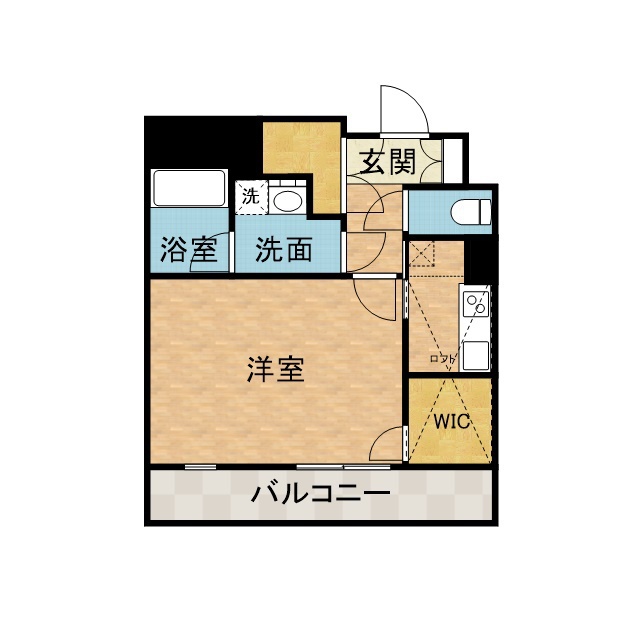 ラ　カステル　メウ 間取り