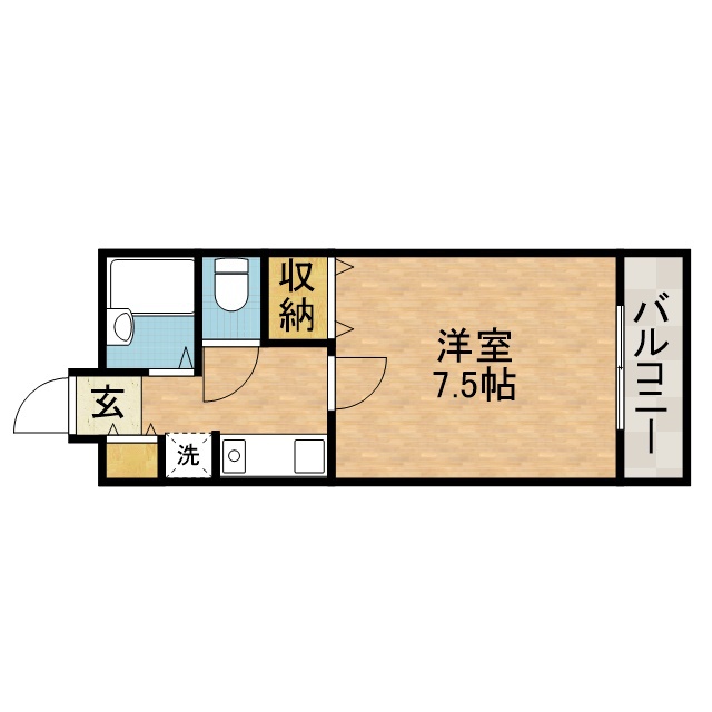 アーバンハイツ城北 間取り