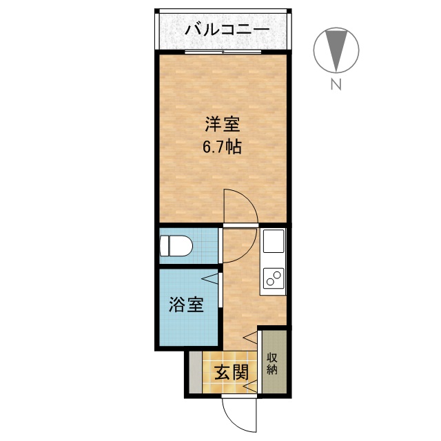 レジデンスＳＨⅢ 間取り
