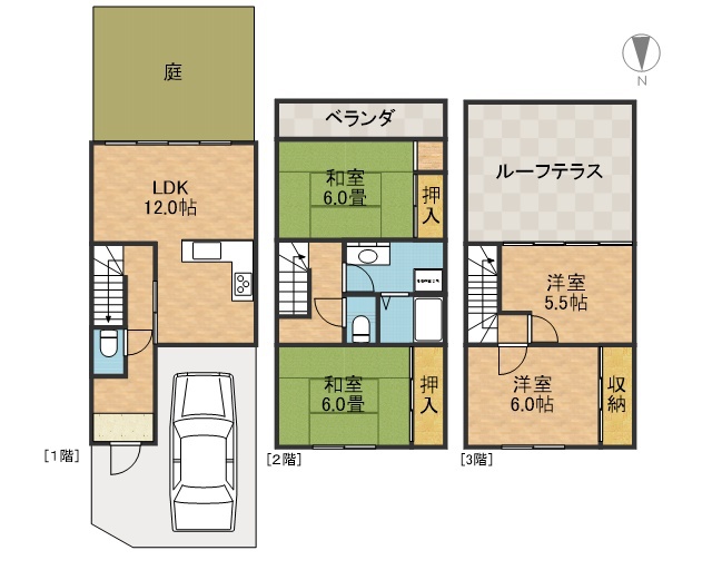 高槻清水団地 間取り