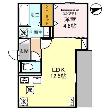Ｄ－ｒｅｓｉｄｅｎｃｅ辻子 間取り