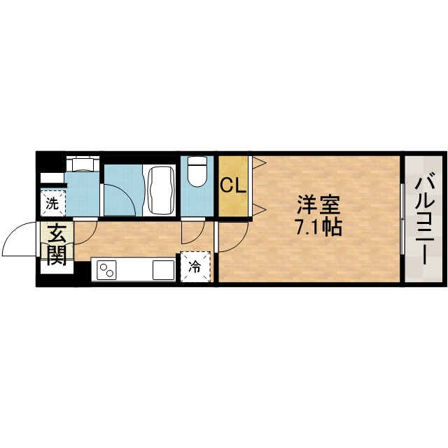 アーバネックス高槻芥川 間取り