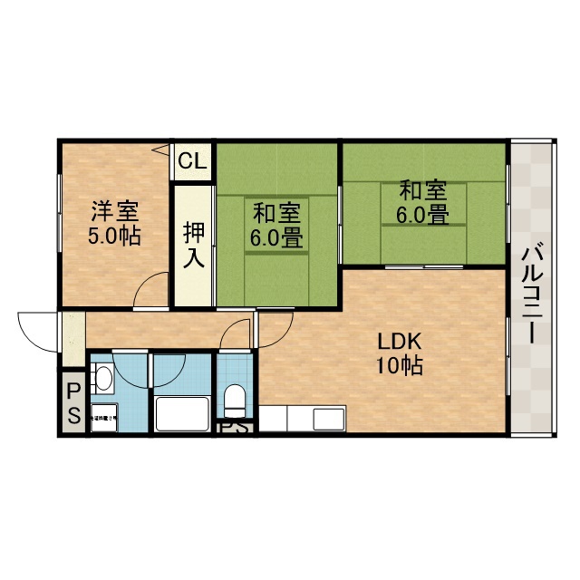 ソシアアグネス 間取り