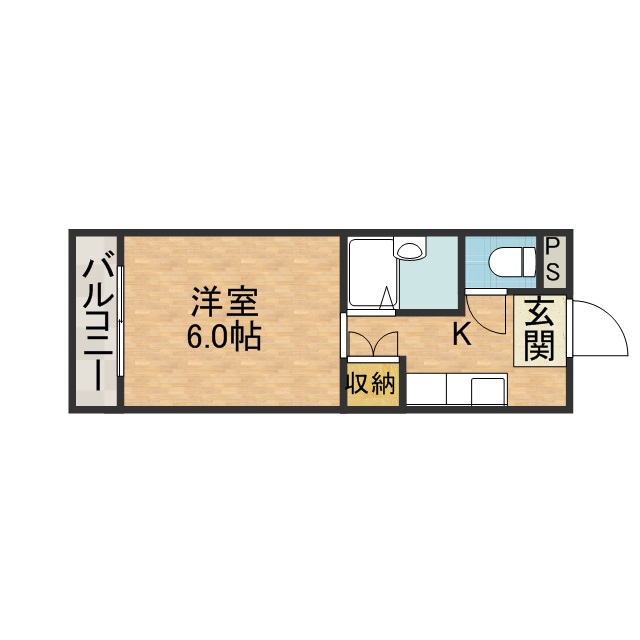 エンジェリ寿 間取り