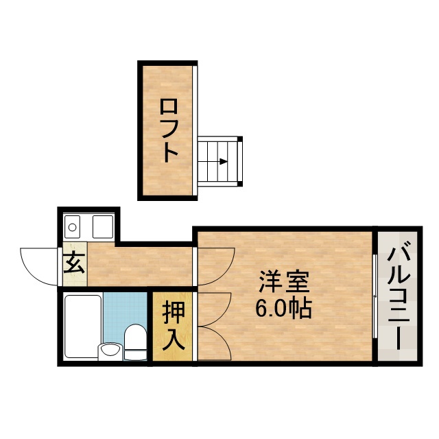 アルデール富田 間取り