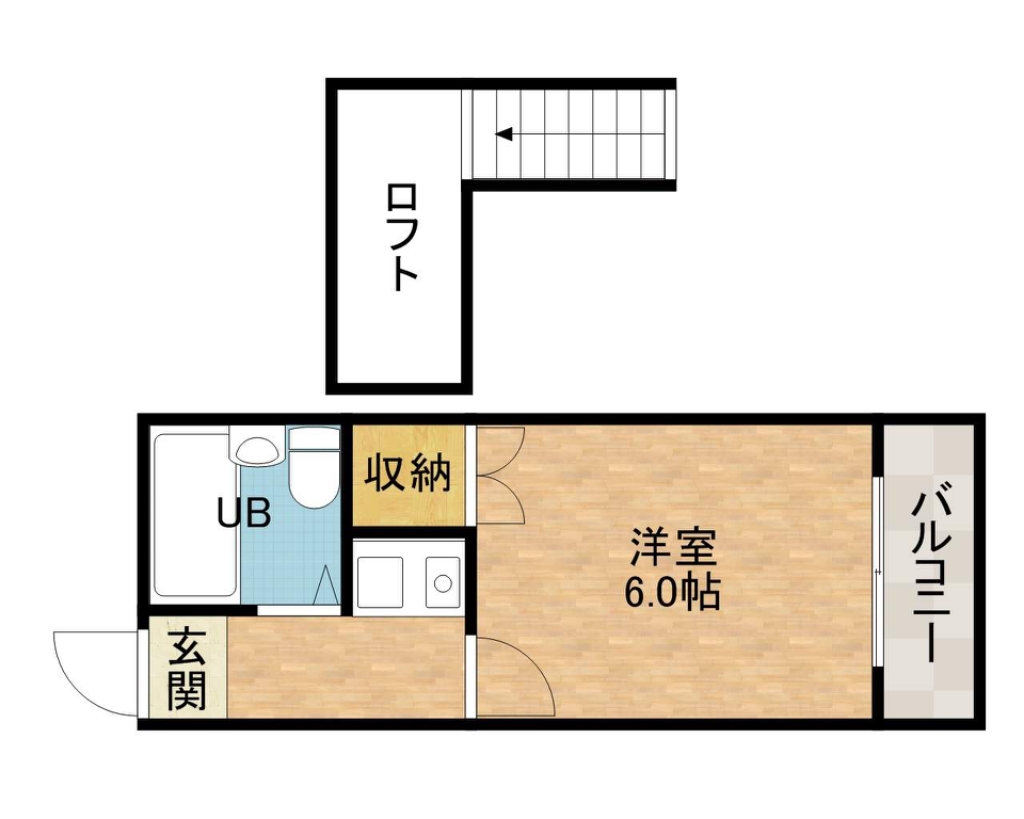 アルデール富田 間取り