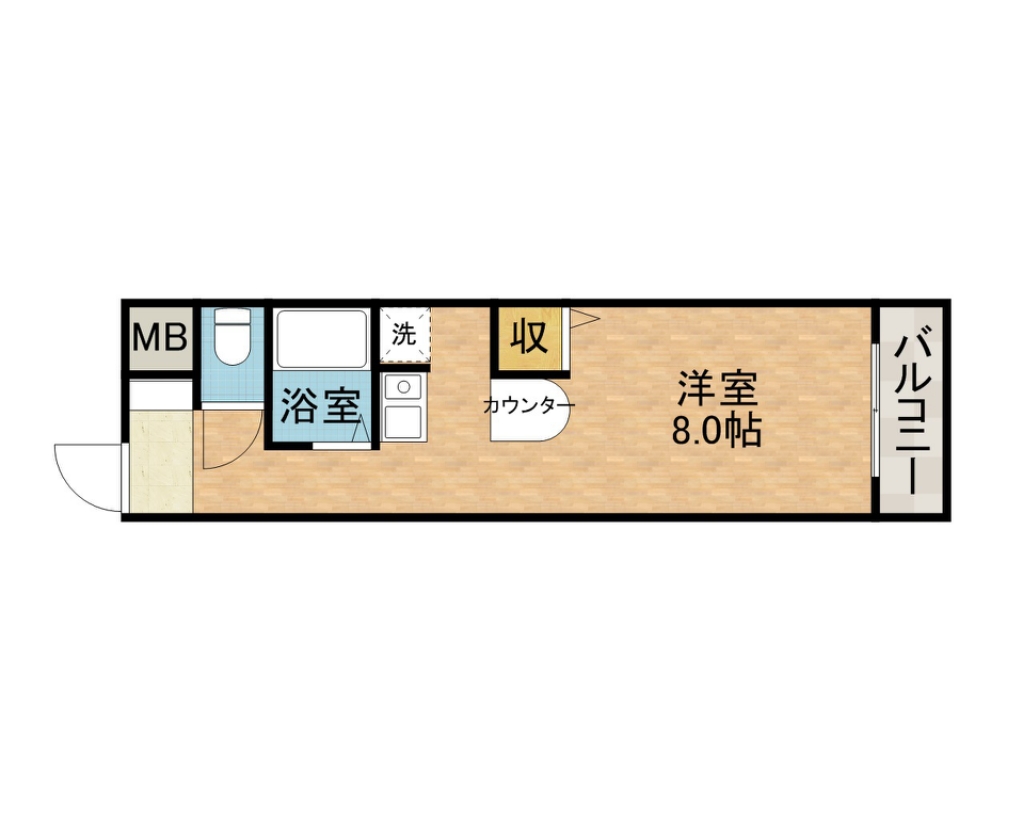 Ｔ’Ｓコート（ティーズコート） 間取り