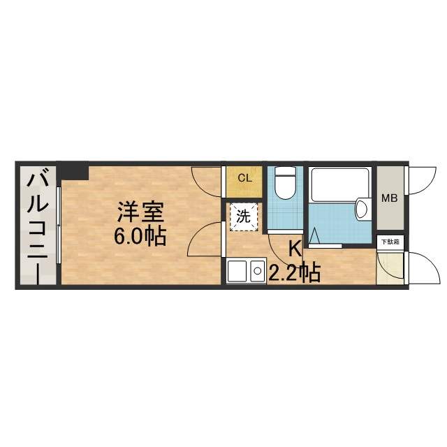 コンフォール高槻 間取り