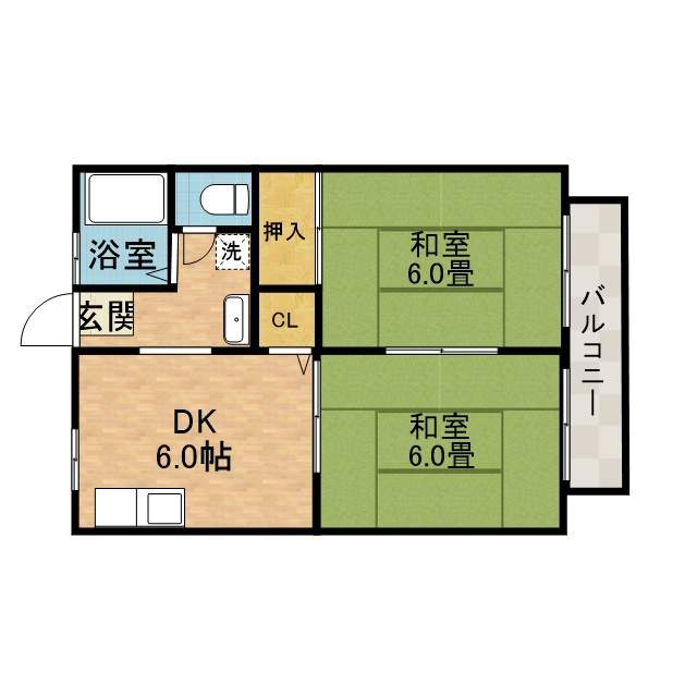 サンハイツよしだ 間取り