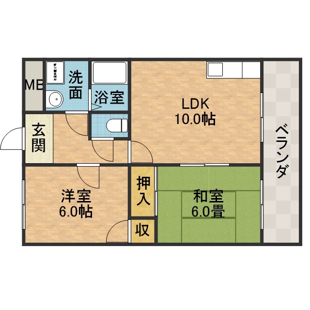 シャルム岡本 間取り