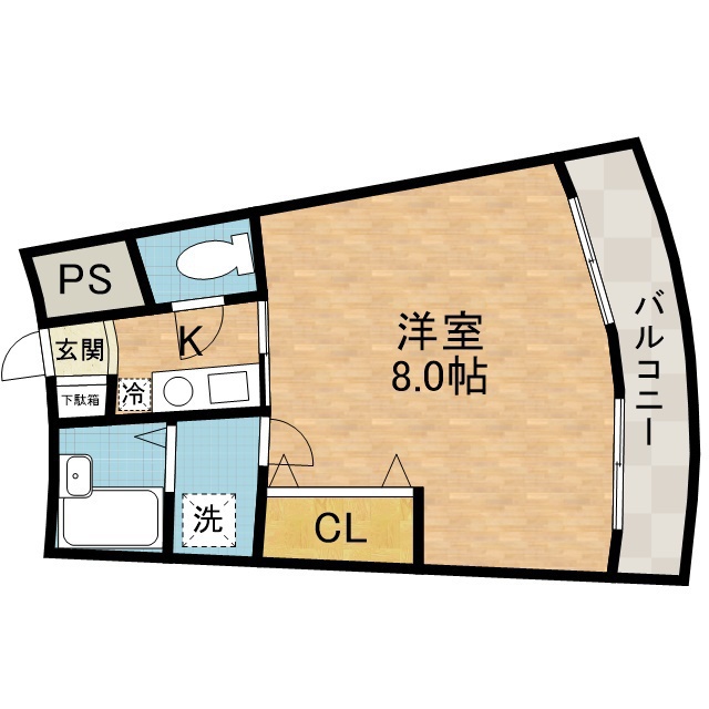 アップルハイツ南芥川 間取り