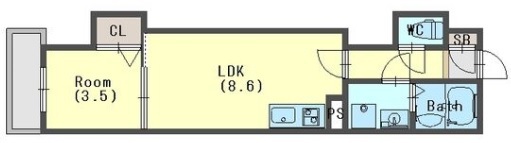 ジーメゾン高槻ウエスト 間取り