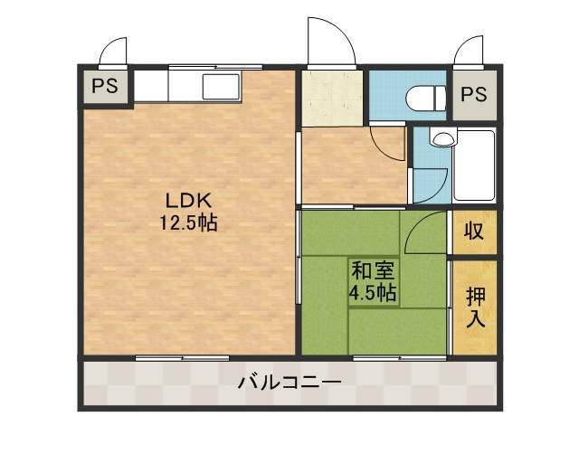 フラットピア 間取り