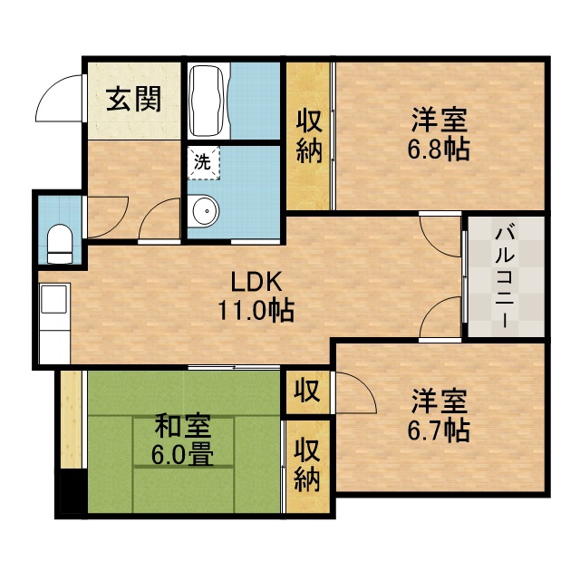 リヴラ寿 間取り