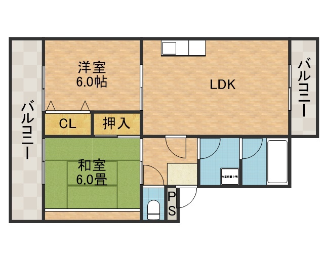マンションＴＡＫＡＹＡⅡ 間取り