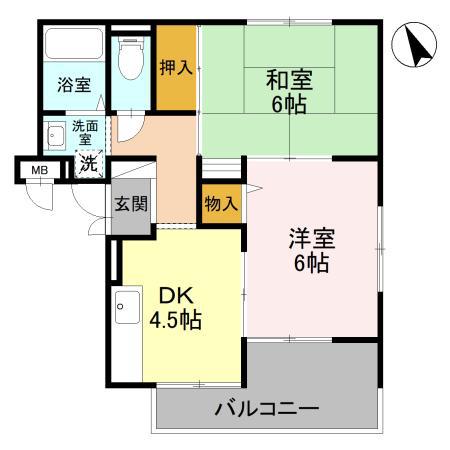 アーバンライフフミ 間取り