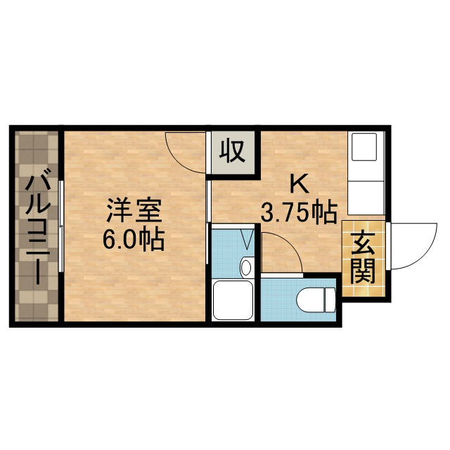 津之江パークハイツ２号館 間取り