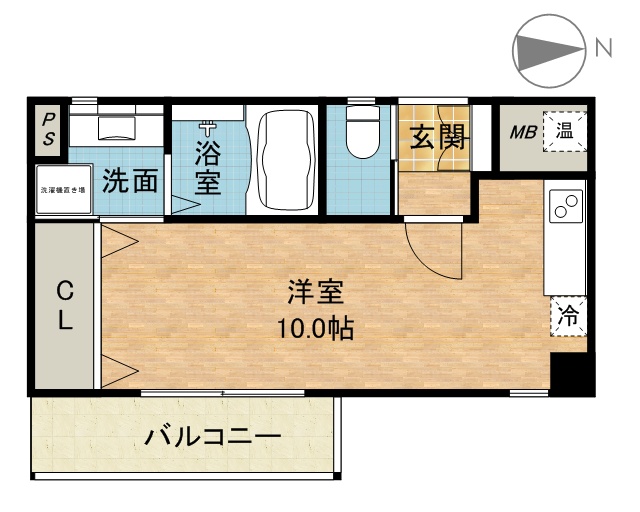 コクリコ富田 間取り