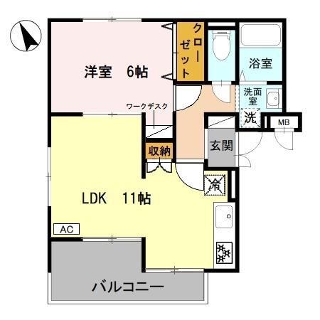 アーバンライフフミ 間取り