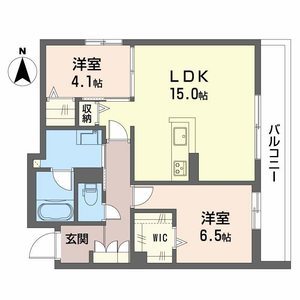 シャーメゾン　ベル　プレジール 間取り