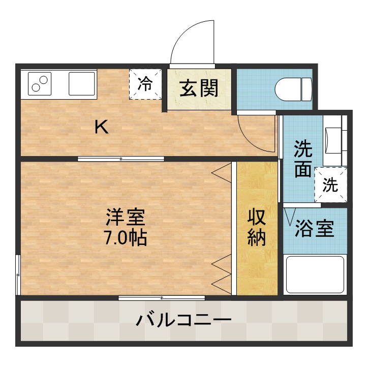 リトルグリーン辻子 間取り