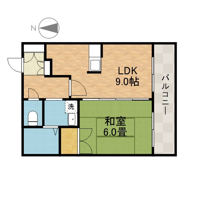マンション陸央 間取り