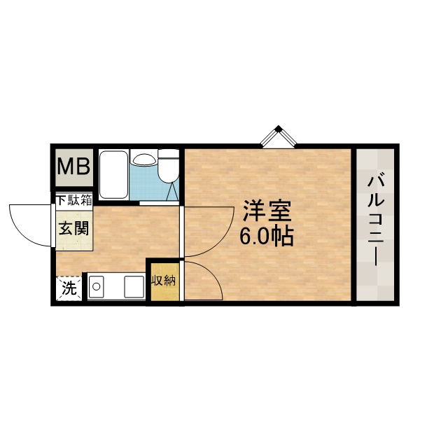 土室マンション 間取り