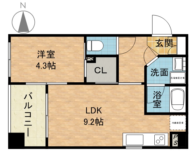 Ｇｌｕｃｋ芥川 間取り