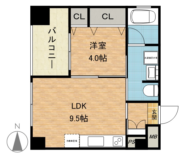 Ｇｌｕｃｋ芥川 間取り