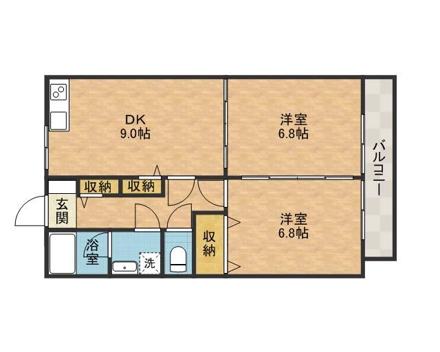 ヴィラミシカ 間取り