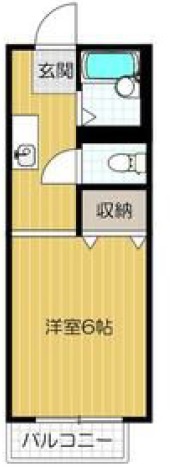 シティーハイツ天神 間取り