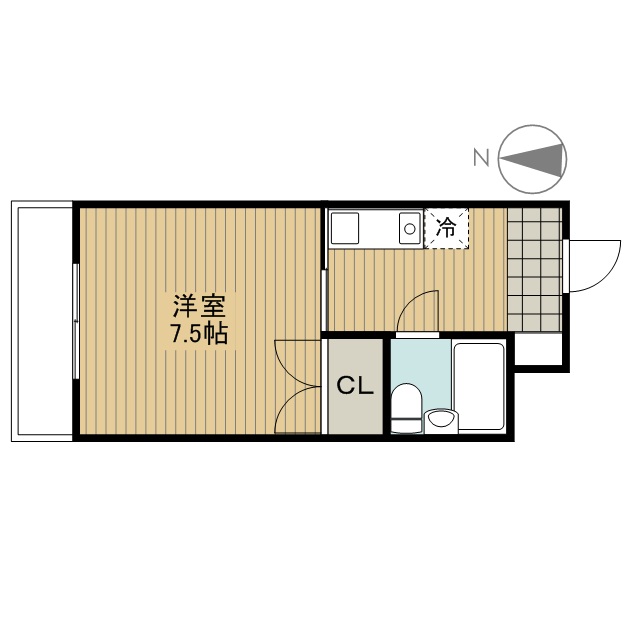 ハイツ沢良木 間取り
