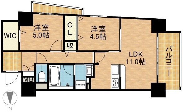 クルアルガイノウエ 間取り