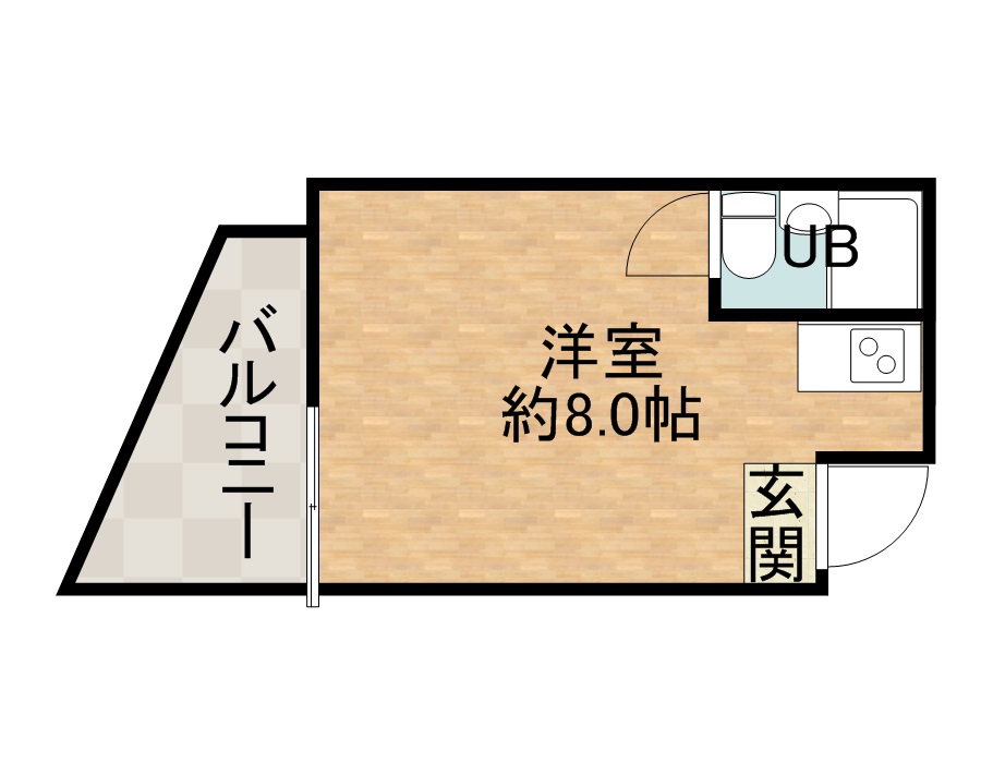 アンフィニィ・富田 間取り