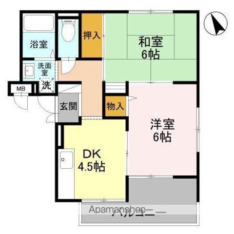 アーバンライフフミ 間取り